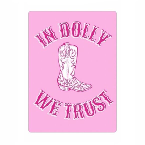 COPY - In Dolly We Trust Dolly Parton Magnet - Picture 1 of 2